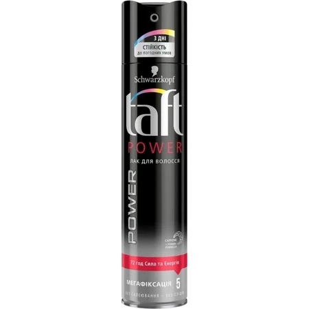 Taft Power mega vernish 1×250 ml, spray