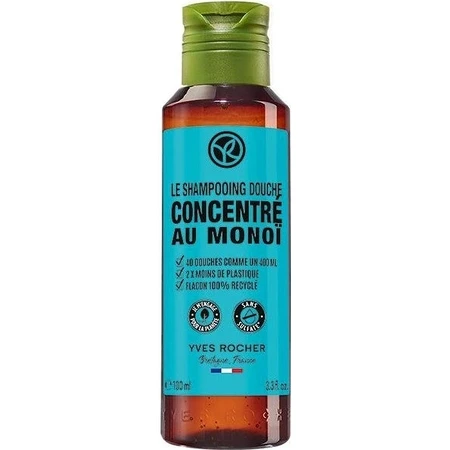 Yves Rocher MONOI DE TAHITIAN MONOI DE TAHITI 1×100 ml konzentriertes Duschgel für Körper und Haar, Duschgel
