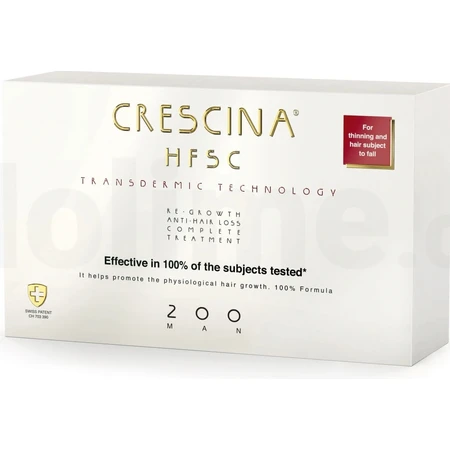 Labo Cosprophar Cuidado completo para la restauración del crecimiento y prevención de la caída del cabello (grado 200) - hombres 20×3,5 ml, cuidado para la restauración del crecimiento del cabello