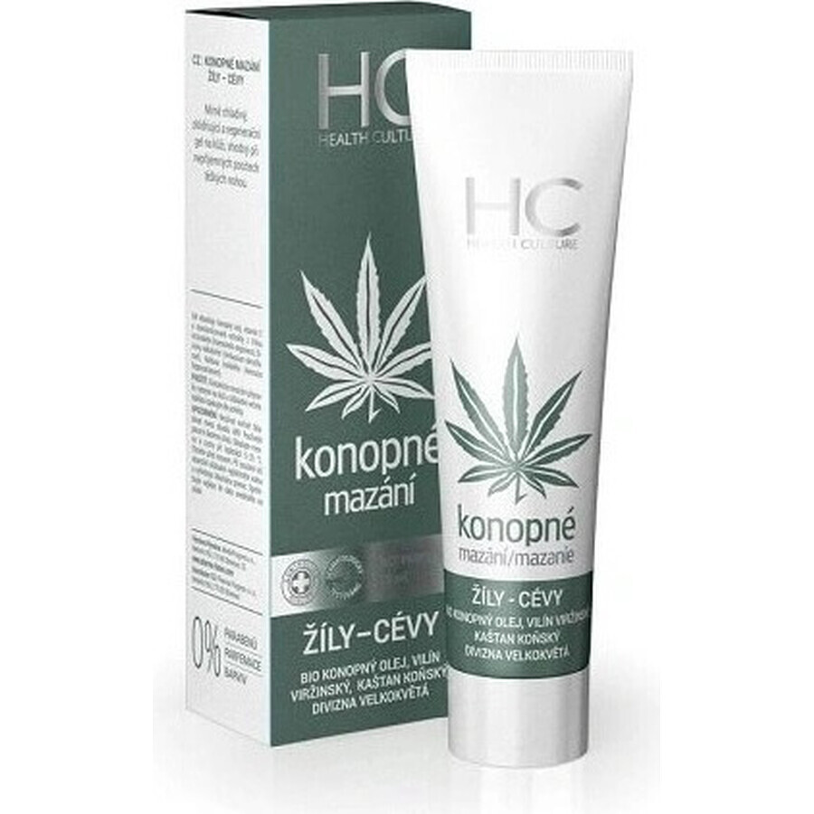 Health Culture Cannabis Lubrication Cannabis Veines et plaies 1×75 ml, gel