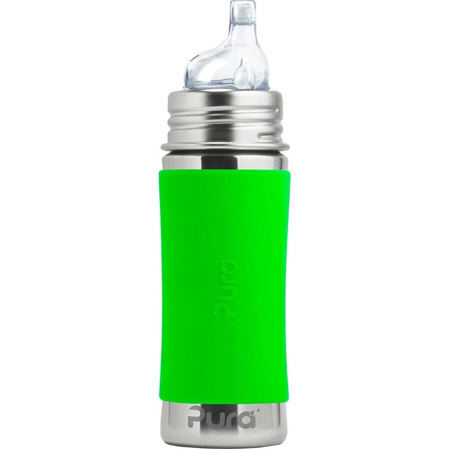 Pura sticlă din oțel inoxidabil cu gura 325ml 1×1 buc, sticlă din oțel inoxidabil 325 ml
