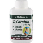 MedPharma L-CARNITINA 500 MG + INULINA + CROMO 1×67 tbl, L-CARNITINA + INULINA + CROMO