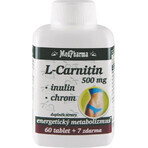 MedPharma L-CARNITINA 500 MG + INULINA + CROMO 1×67 tbl, L-CARNITINA + INULINA + CROMO