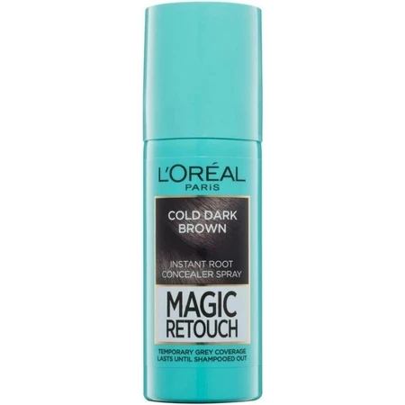 L'Oréal Paris Magic Retouch laque pour couvrir les poils incarnés et les cheveux noirs-bruns-gris 75 ml 1×75 ml, spray