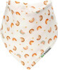 T-TOMI BIO Rainbow 1&#215;1 piece, muslin bib