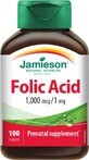 JAMIESON FOLIC ACID 1000 &#181;g 1&#215;100 tbl, Fols&#228;ure