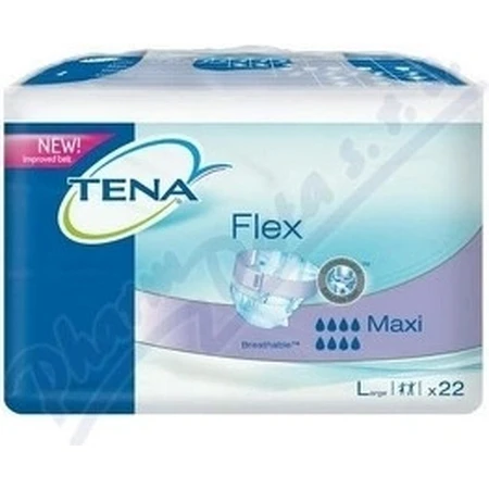 TENA Flex Maxi L 1×22 Stück, Inkontinenzslips mit Schnellverschlussbund