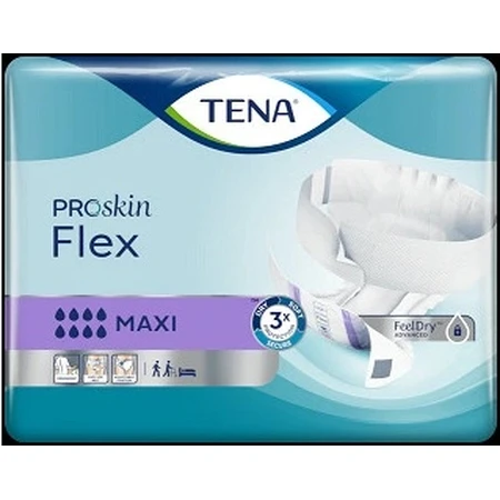 TENA Flex Maxi L 1×22 Stück, Inkontinenzslips mit Schnellverschlussbund
