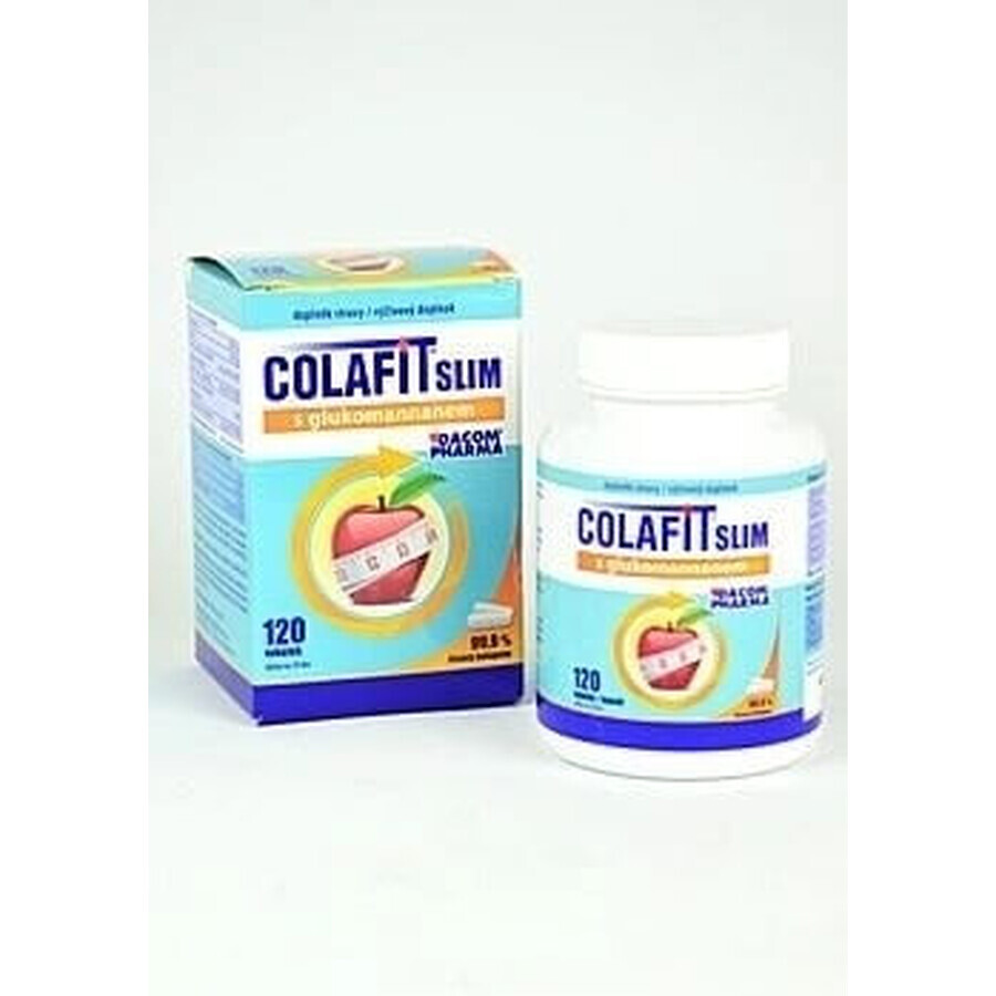 SLIM COLAFIT mit Glucomannan 1×120 cps, Nahrungsergänzungsmittel