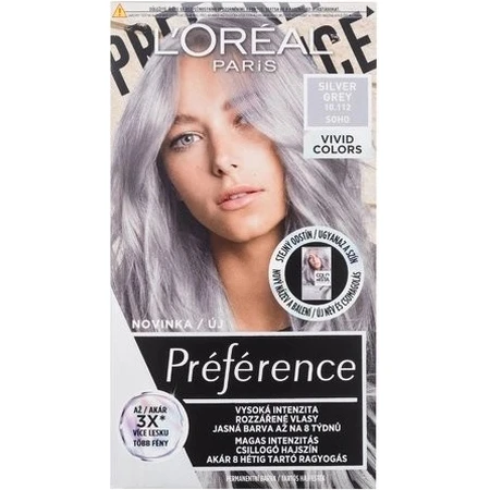 L'Oréal Paris Préférence Vivid Colors coloración permanente 1×1, Le Marais - Azul Negro, 60+90+54 ml