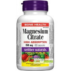 WEBBER NATURALS Magneziu 150 mg 1×60 tbl, supliment alimentar WEBBER NATURALS Magneziu 150 mg 1×60 tbl, supliment alimentar