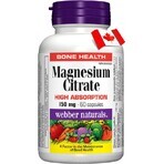 WEBBER NATURALS Magneziu 150 mg 1×60 tbl, supliment alimentar WEBBER NATURALS Magneziu 150 mg 1×60 tbl, supliment alimentar