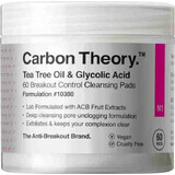 Carbon Theory, Pads per la pulizia del viso 60 pz, Pads per la pulizia del viso