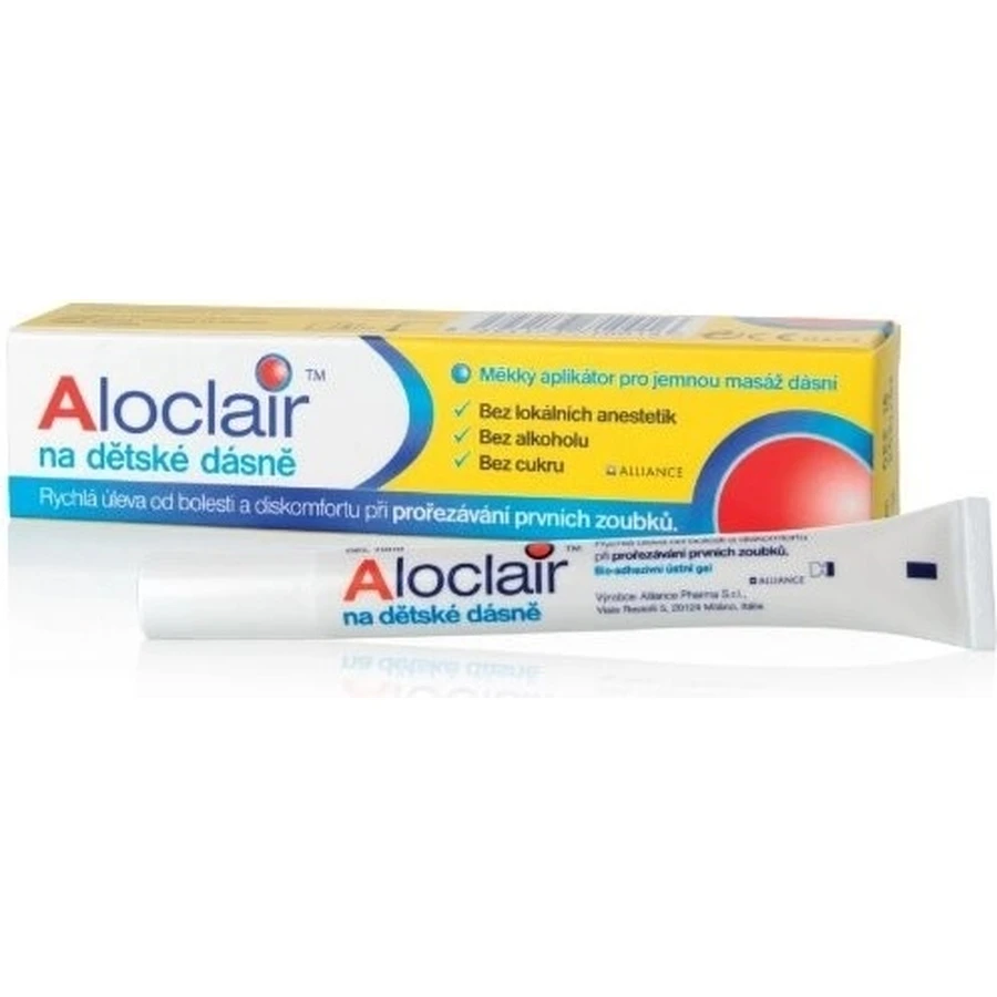 Aloclair para las encías de los niños 1×10 ml gel de dentición oral