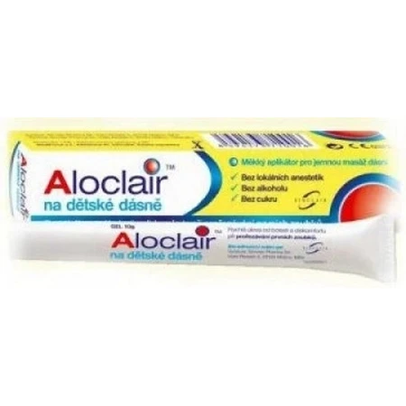 Aloclair para las encías de los niños 1×10 ml gel de dentición oral