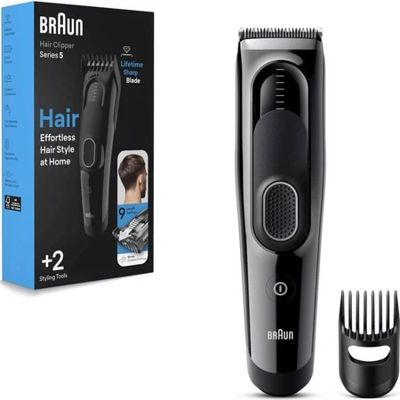 BRAUN HC 5310 negro 1×1 ud, cortapelos