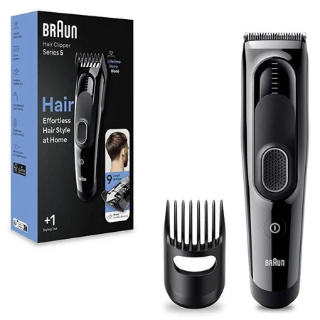 BRAUN HC 5310 negro 1×1 ud, cortapelos