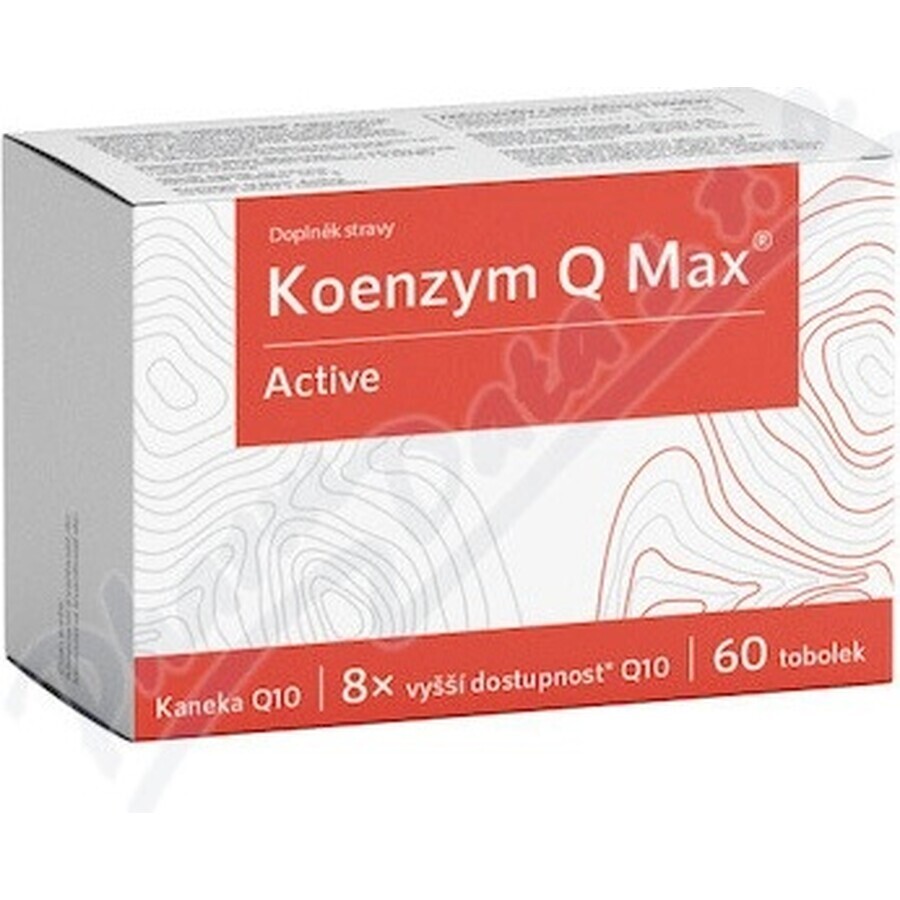 Neuraxpharm KOENZYM Q MAX ACTIVE 1×60 cps, coenzima
