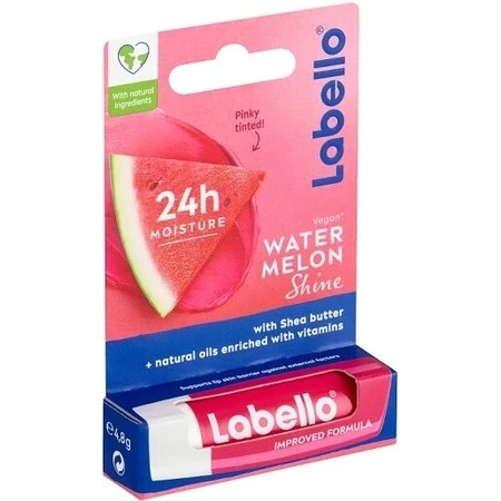 Labello Wassermelone 1×1 Stück, farbiger Lippenbalsam