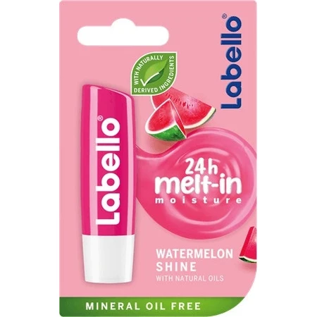 Labello Wassermelone 1×1 Stück, farbiger Lippenbalsam