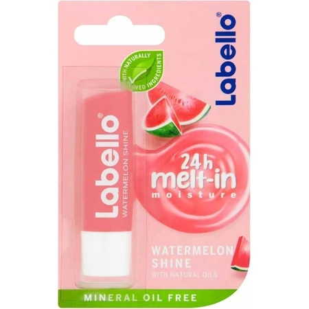 Labello Wassermelone 1×1 Stück, farbiger Lippenbalsam