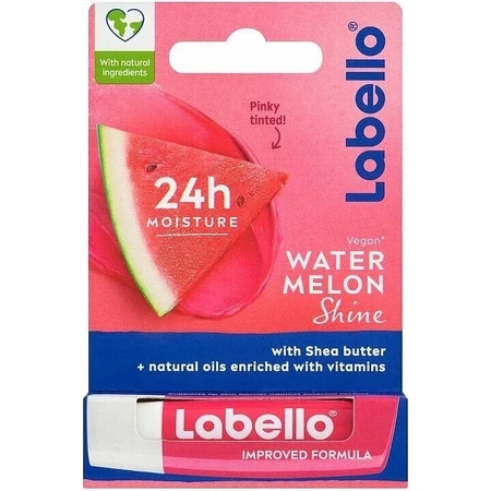 Labello Wassermelone 1×1 Stück, farbiger Lippenbalsam
