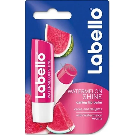 Labello Wassermelone 1×1 Stück, farbiger Lippenbalsam