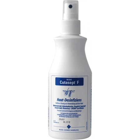 Hartmann BODE Cutasept F Spray 1×250 ml, colorless alcohol skin disinfectant