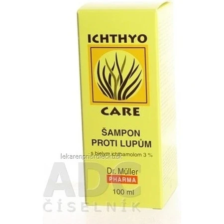 Dr Müller SulfaDerm Champú de azufre 1×100 ml, champú para el cabello
