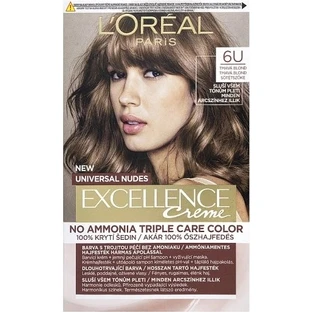 L'Oréal Paris Excellence Creme Universal Creme Universal Nudes permanente Haarfarbe 6U Dunkelblond 1×1 St., Haarfarbe