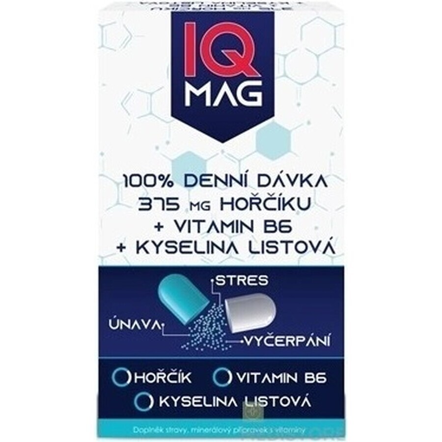 IQ Magnesium 375 mg + B6 1×60 cps, Nahrungsergänzungsmittel