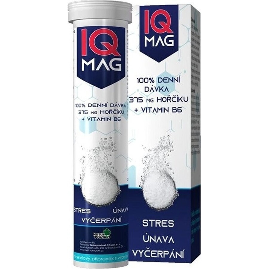 IQ Magnesium 375 mg + B6 1×60 cps, Nahrungsergänzungsmittel