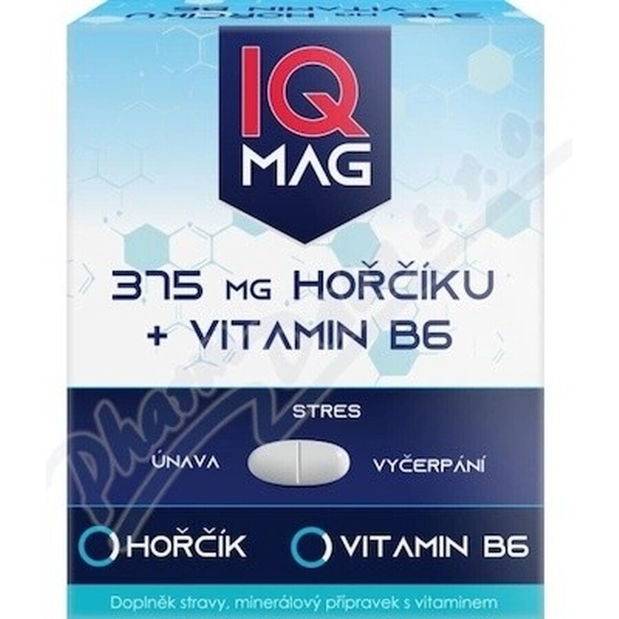 IQ Magnesium 375 mg + B6 1×60 cps, Nahrungsergänzungsmittel