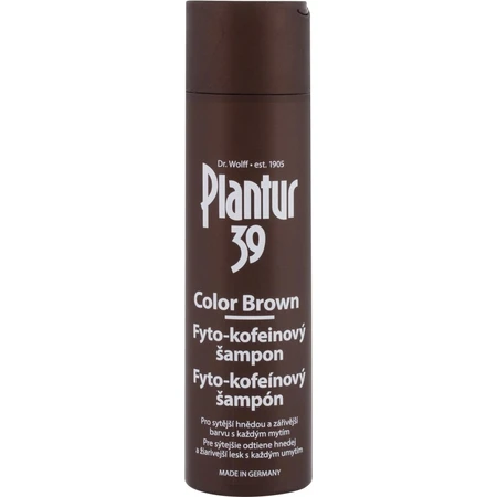 Champú Plantur 39 Color Marrón Fito-cafeína 1×250 ml, champú con cafeína
