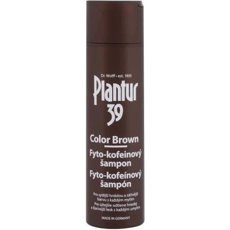 Champú Plantur 39 Color Marrón Fito-cafeína 1×250 ml, champú con cafeína