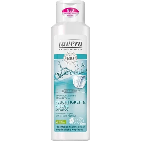 lavera Basis Shampooing Moisture & Care 1×250 ml, shampooing