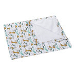 Coperta per bambini BÁRA 5284/421 75x100 bianco/giraffa 1×1 pz, coperta per bambini Coperta per bambini BÁRA 5284/421 75x100 bianco/giraffa 1×1 pz, coperta per bambini