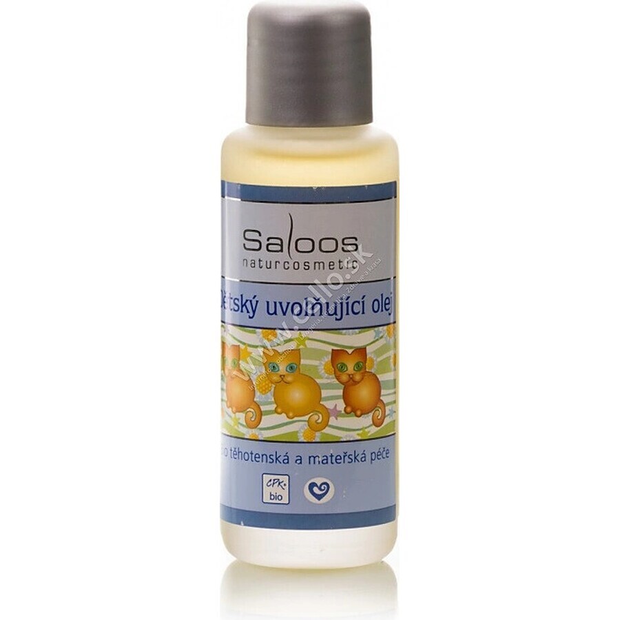 Saloos BIO Olio rilassante per bambini 1×50 ml, olio rilassante