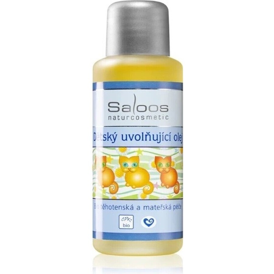 Saloos BIO Olio rilassante per bambini 1×50 ml, olio rilassante
