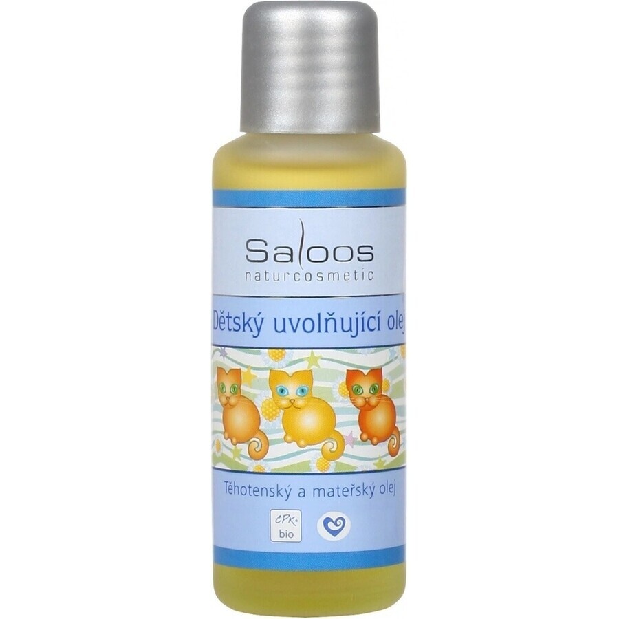 Saloos BIO Olio rilassante per bambini 1×50 ml, olio rilassante