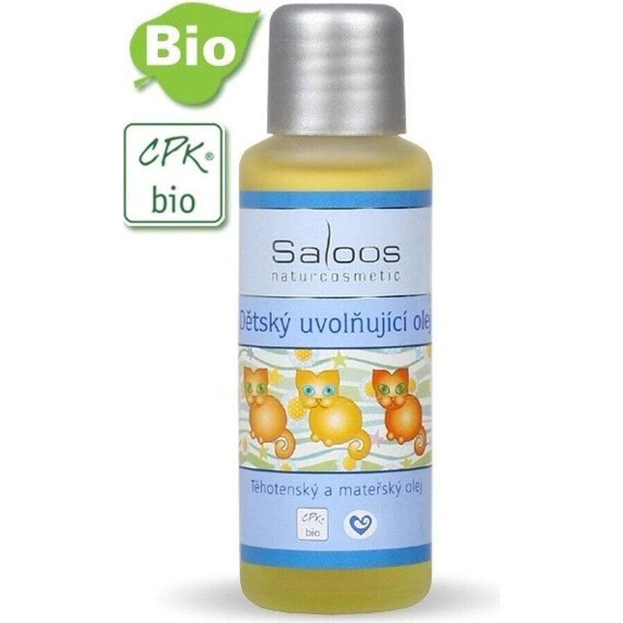 Saloos BIO Olio rilassante per bambini 1×50 ml, olio rilassante