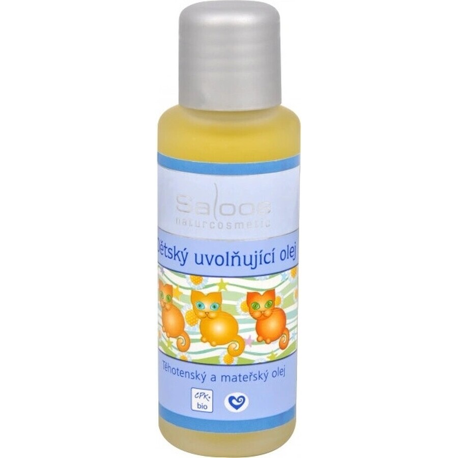 Saloos BIO Olio rilassante per bambini 1×50 ml, olio rilassante