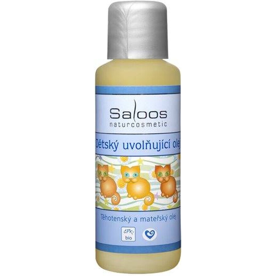 Saloos BIO Olio rilassante per bambini 1×50 ml, olio rilassante