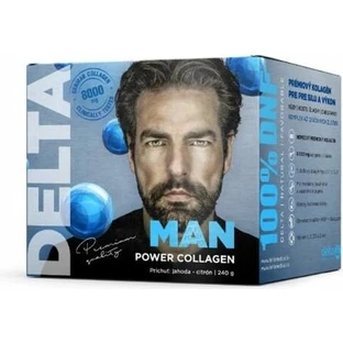 MAN power COLLAGEN Pulver mit Erdbeer- und Zitronengeschmack 240g 1×240 g
