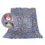 Couverture bébé ELLA 1003/205 N 100x155cm bleu formule 1×1 pc, couverture bébé