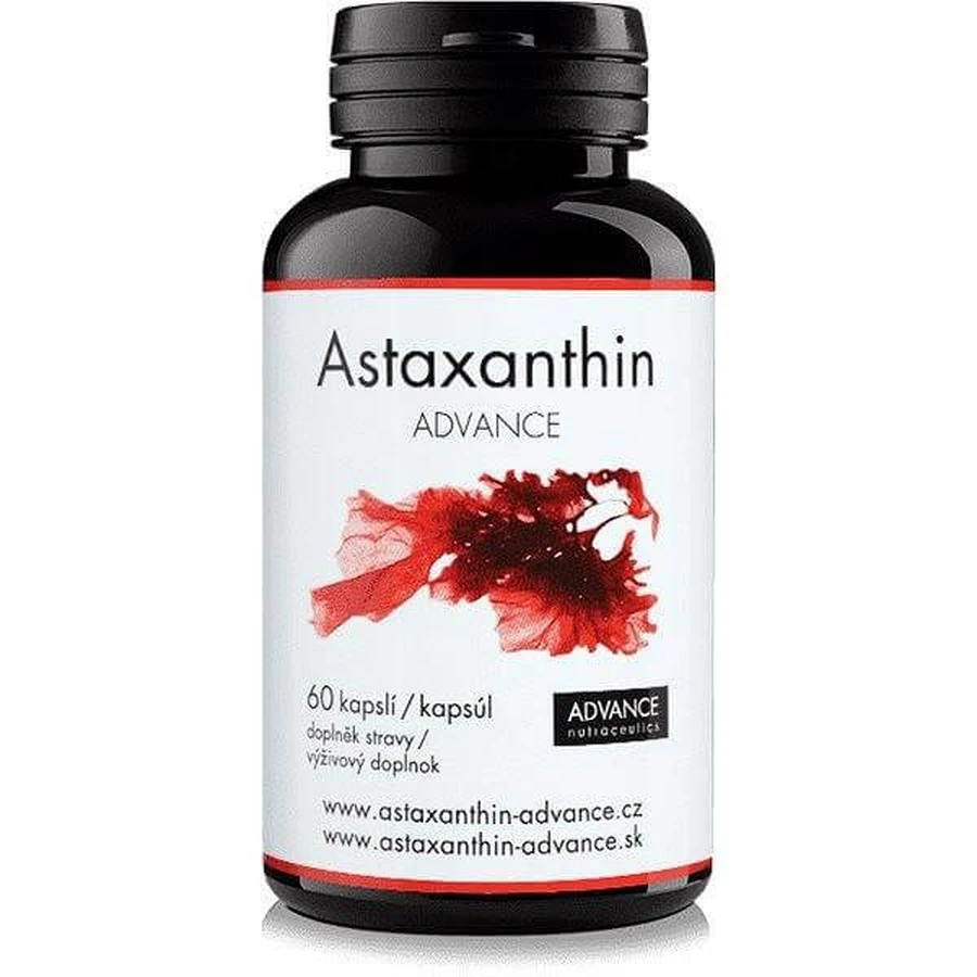 Astaxanthin ADVANCE 60 cps. - cheapest astaxanthin 1×60 cps, dietary supplement