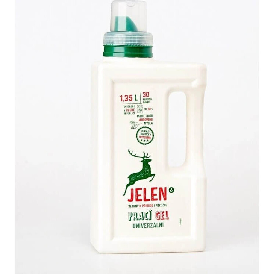 Gel detergent Deer 1,35L Universal 30P 1x1,35L, Gel detergent Universal