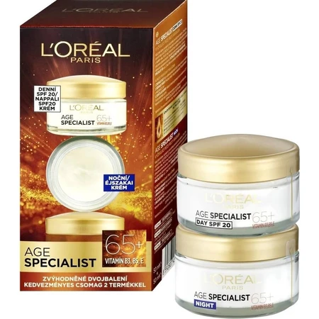 L'Oréal Paris Age Specialist 65+ Doppelpack 2×50 ml, Kosmetik