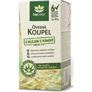 topnatur honingbad met hennepolie 6×30 g, badzakjes