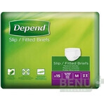 DEPEND Briefs SUPER PLUS M 1×15 pcs, breathable diapers DEPEND Briefs SUPER PLUS M 1×15 pcs, breathable diapers